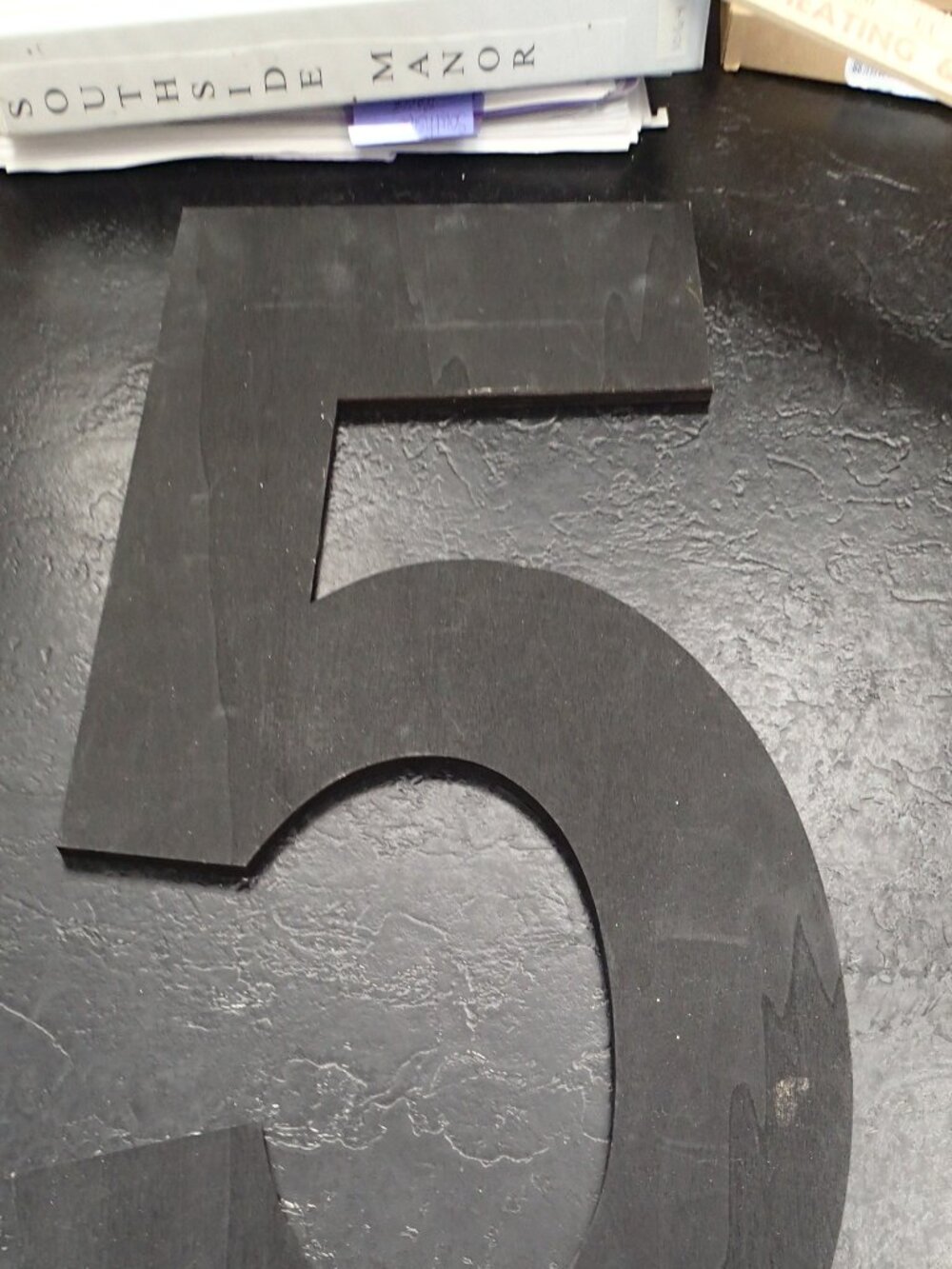 Wooden Painted Numbers - Picture 2 of 7